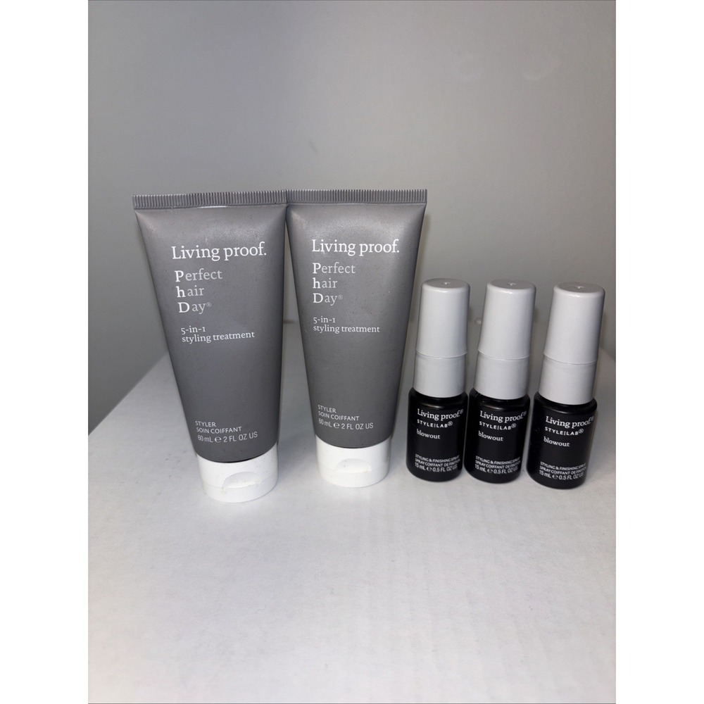 Living Proof Perfect Hair Day 5-in-1 Styling Treatment 2oz/60ml Lot 2, Blowout
